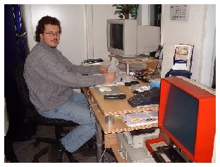 Volker Hammes im Büro